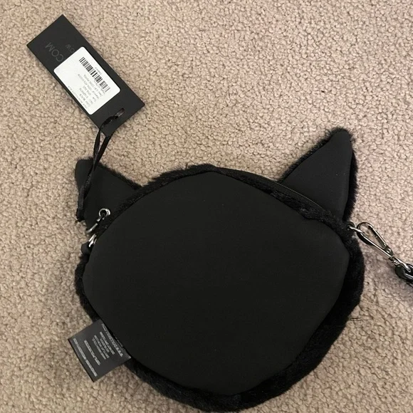 NWT Dolls Kill House of Widow Obsession Box Exclusive Black Cat Coin Purse - Picture 4 of 5